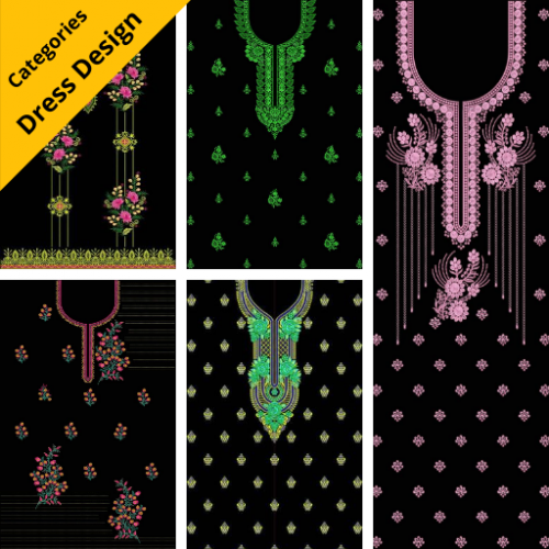 Dress Embroidery Designs